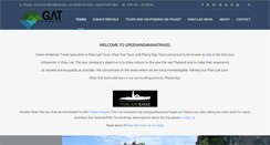 Desktop Screenshot of greenandamantravel.com